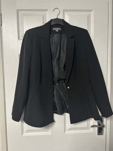 Smart black fitted peplum - smart,