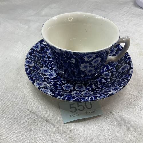 Burleigh ironstone calico blue - burleigh,