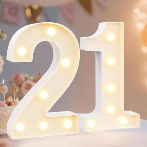 Led light number marquee - led, up