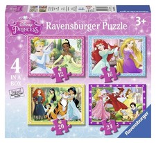 Disney Princess Puzzle 4 in a