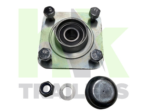 Unbraked trailer wheel hub 4 - trailer, hub,