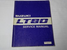 Workshop Manual Suzuki LT 80