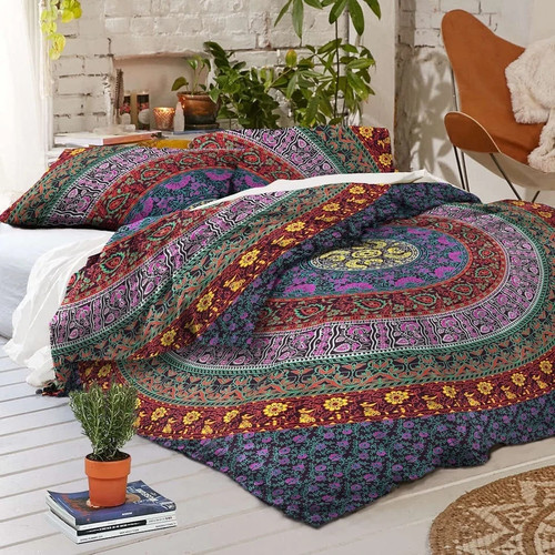 Indian bedding set duvet cover - indian,