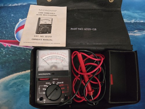 Vintage micronta multitester - vintage,