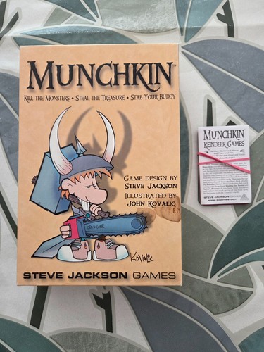 Munchkin board game reindeer - game,