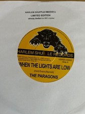 THE PARAGONS - When the Lights