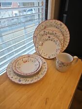 Johnson Brothers China England, Summer Chintz, 7 pc Place Setting
