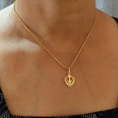 Khanda pendant handmade - khanda,