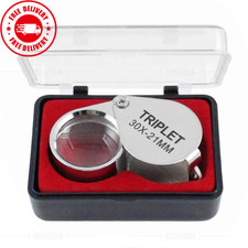 30X Jewelers Loupe Magnifier