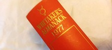 Whitaker almanac 1977 - whitaker's, hb