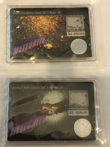 Meteorite fragments nestle - fragments,