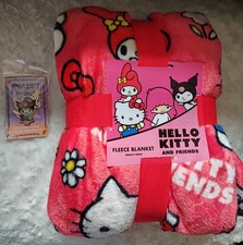 Hello kitty fleece blanket