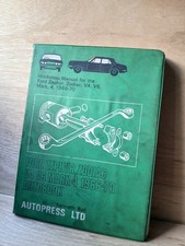 Ford Zephyr Zodiac V4 V6 Mark 4 Owners Workshop Manual Autobook 1966-70