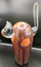 Murano Style Art Glass Cat