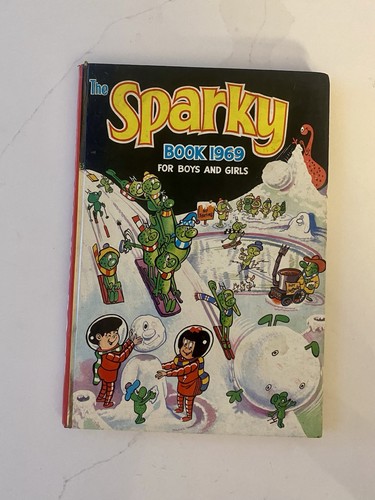 The sparky book 1969 vintage - book,