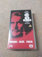 The Hunt For Red October VHS video