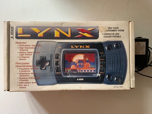Atari lynx game console - atari,