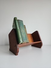 Wooden Antique Bookend Shelf