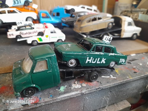 Banger racing models - models,