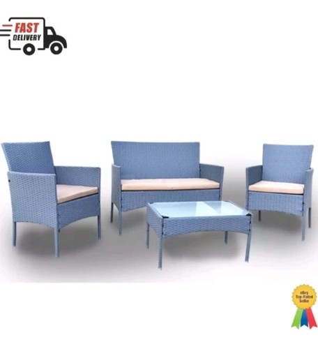 Seater garden sofa set - 4-seater,