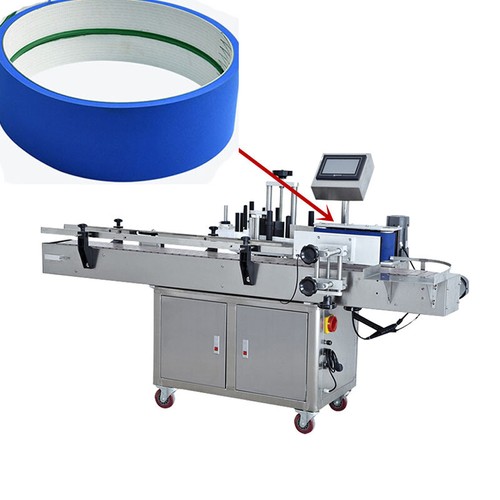 Labeler pressure belts wrap - pressure,