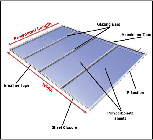 10mm polycarbonate sheet - 10mm,