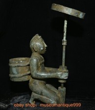 10" ancient Chinese Bronze