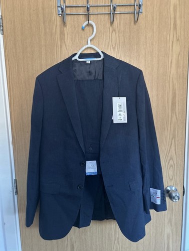 Men navy blue - navy, suit