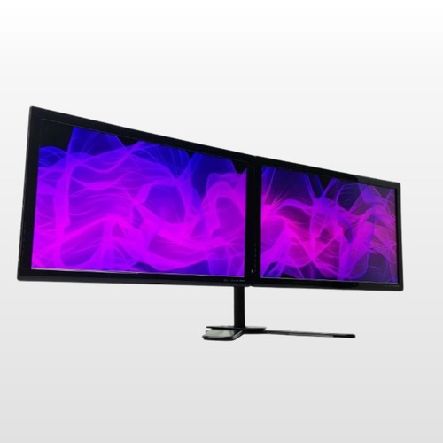 Dual screen 2x24 monitor - hd,