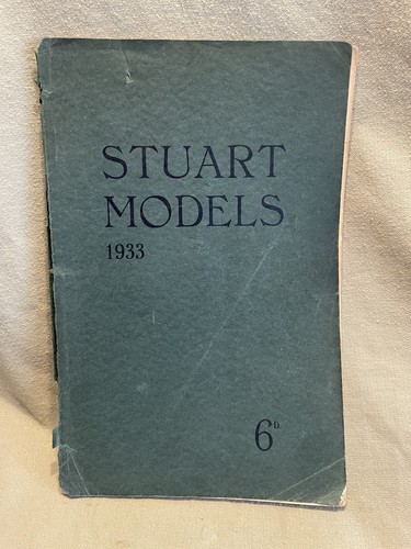 Rare 1933 stuart steam - stuart, models
