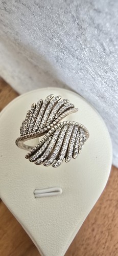 Pandora majestic feathers ring - majestic,