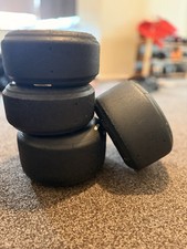 Dunlop Karting Cadet Slick Tyres Front and Back Pair Wheel  Rim And Tyres