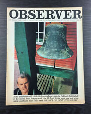 Observer Magazine: The Fall of The Fig Leaf, The Falklands, 31st August 1969