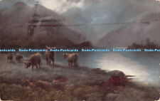 R397523 Elmer Keene Cattle Landscape Painting Wildt and Kray Series No 2393 1912