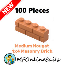 **NEW** 100x Genuine LEGO 1x4