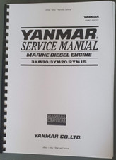 YANMAR SERVICE MANUAL - MARINE DIESEL ENGINE - 3YM30 3YM20 2YM15 - 2005 EDITION