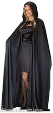 FORUM 56" BLACK HOODED CAPE