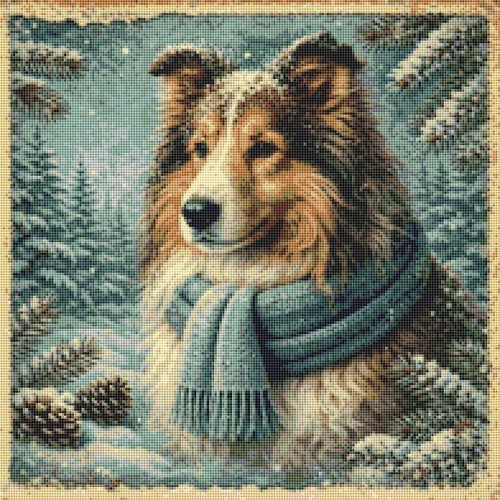 Rough collie puppy - rough,