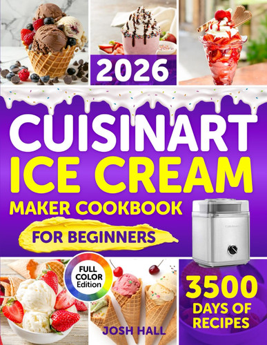 Cuisinart ice cream maker - ice,
