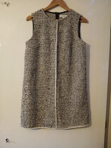 Dogtooth mini shift dress - m&s,