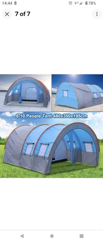 Brand new tent still - in, it
