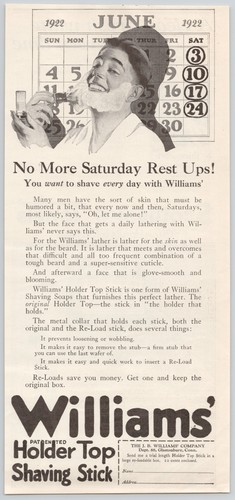 Williams holder top shaving - williams,