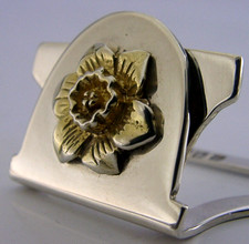 SOLID STERLING SILVER GILT
