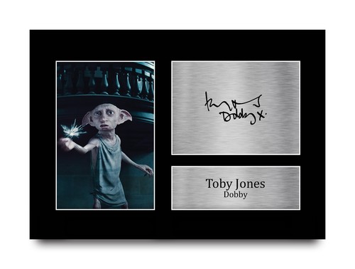 Toby jones signed harry potter - jones,