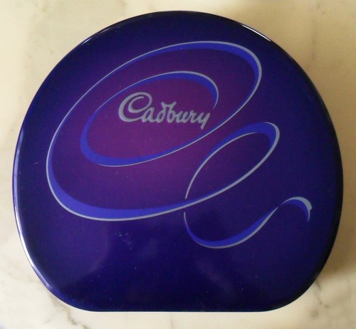 Vintage big empty cadbury - vintage,