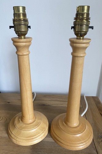 Matching wooden candlestick - 2,