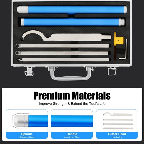 Carbide wood turning tools set - carbide,