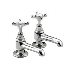 Bristan 1901 Basin Pillar Taps