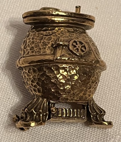 Vintage 1970 golden pot - vintage,