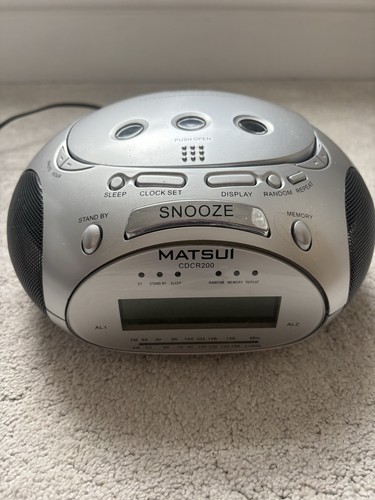 Matsui cdcr200 clock - cdcr200, am/fm